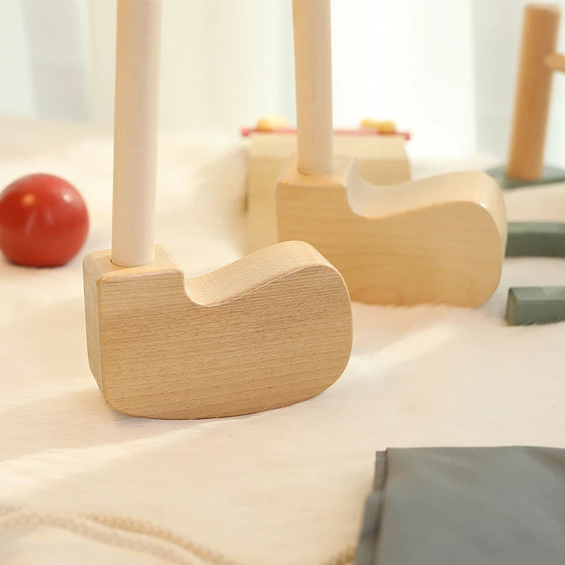 Kiddowise™ Wooden Golf Toy Set