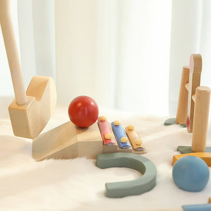 Kiddowise™ Wooden Golf Toy Set