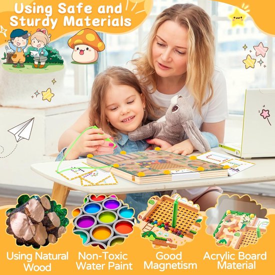 Kiddowise™ Magnetic Maze Board