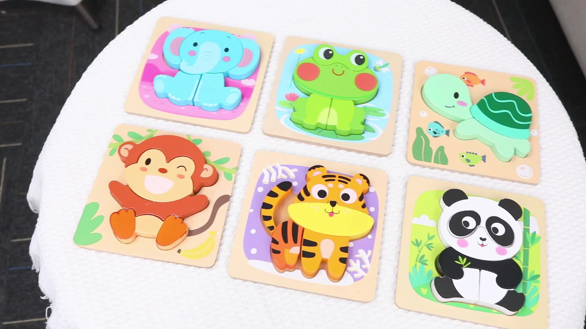 Wooden Puzzles for Toddlers